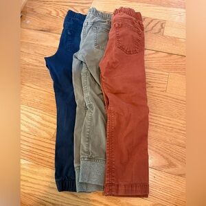 Cat & Jack Kids Casual Pants - Navy, Olive, Rust